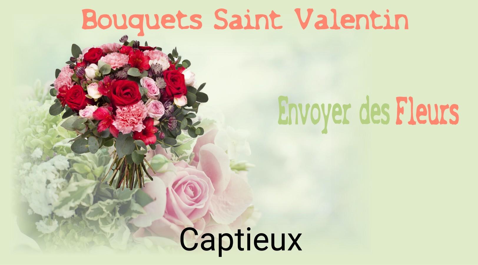 Roses de Saint-Valentin livrées à Captieux